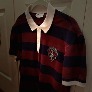 GUCCI mens equestrian polo, size large. In amazing condition, barely used